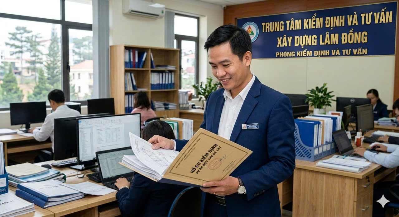 TRUNG TÂM KIỂM ĐỊNH VÀ TƯ VẤN XÂY DỰNG LÂM ĐỒNG
